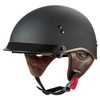 Rapido Half Helmet Motorcycle Open Face Sun Visor Quick Release