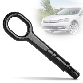 efuturetime Towing Hook Towing Eye 192 mm 1T0805615A Tow Bar Hook Compatible with CC 2009-2018, EOS 2007-2017, R32 Rabbit 2006-2014