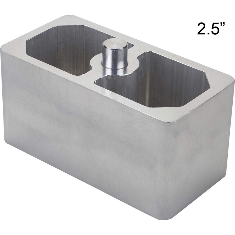 2 Inch Aluminum Leaf Spring Lowering Block - Universal, Versatile
