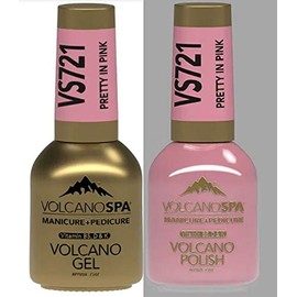 Volcano Spa Duo Gel and Lacquer | VS721 Pretty in Pink