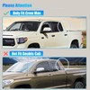 2PCS Roof Molding Drip Weatherstrip Compatible with Toyota Tundra Crew
