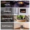 Stanbroil 10-Pound Fire Glass - 1/4 inch Reflective Tempered Fire
