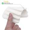 Anwenk Soap Dish Shower Waterfall Soap Tray Soap Saver Soap