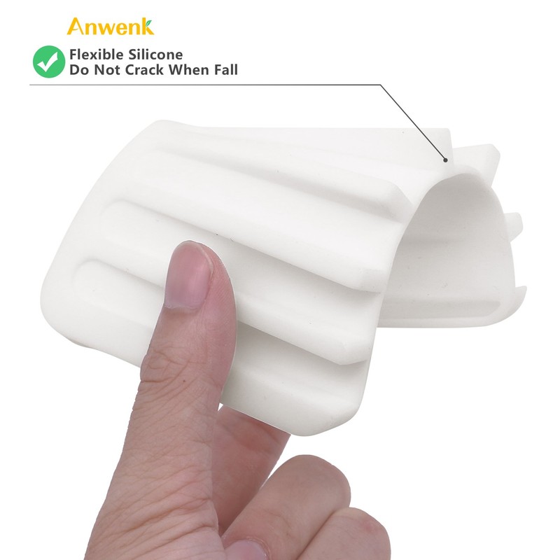 Anwenk Soap Dish Shower Waterfall Soap Tray Soap Saver Soap