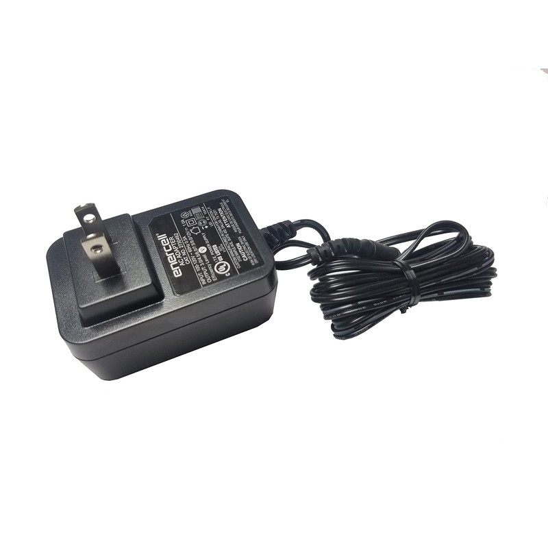 Enercell 3-12VDC 1A Adaptaplug AC-to-DC Adapter (Black) - Requires Adaptaplug