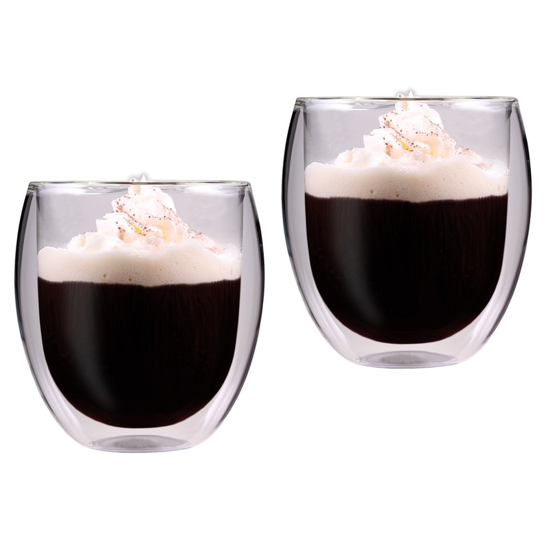 Feelino 400 ml jumbo double-walled glass double-walled thermal glasses /