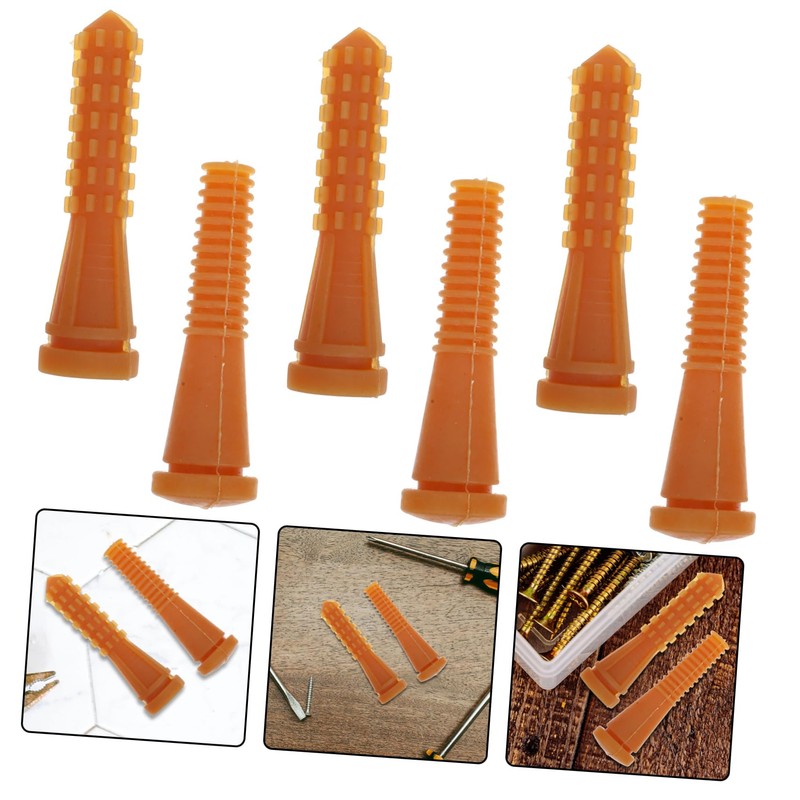 TOVINANNA 20pcs Poultry Plucking Fingers Rubber Hair Removal Rods for