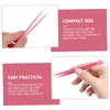 FOMIYES 3pcs Tweezers for Nail Art Premium Manicure Decal Pressing