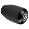 EVGATSAUTO Universal Car 6-Speed Gear Knob with Gear Lever Black