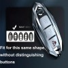 bravo Metal Alloy Car Key Case Fob Chain Holder Cover