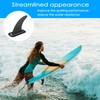 Zocipro 9 Inch Removable Universal SUP Fin with Fin Base,