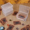 Vicenpal Playing Deck Card Storage Box Plastic Card Boxes Compatible