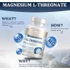 Magtein Magnesium L Threonate - 120x Capsules - Non-GMO