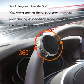 Aswalling Universal Steering Wheel Spinner, 360 Degree Auxiliary Steering Steering Spinner Knob