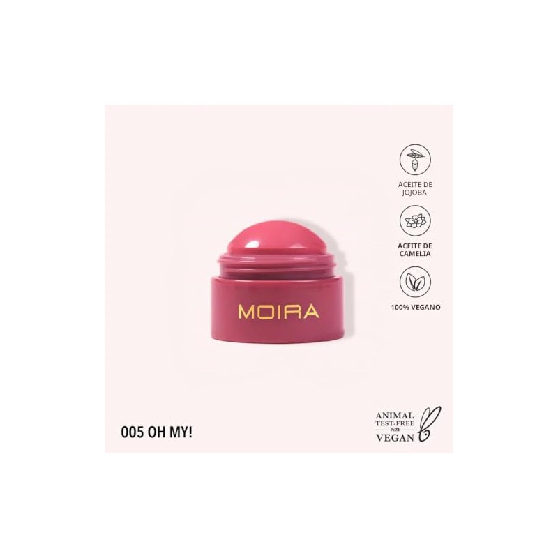 Moira Rubor Soft Blush Balm (005, Oh, my )