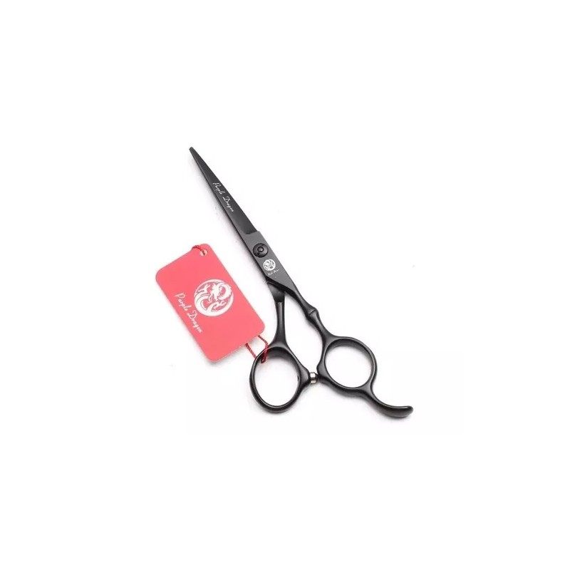 Purple Dragon Hermoso Set Tijeras Corte Cabello Peluquero Estuche 5.5