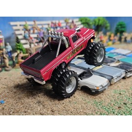 Greenlight 1/64 Greenlight Kings of Crunch 1979 Ford F250 KRIMSON KRUSHER Monster truck 4x4
