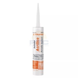Truper SACRI-100B 280 ml acrylic sealant, white