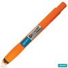 ZPStyle Retractable Click Pencil Eraser, Orange Body, Pack of 1,