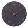 ACCSHINE Wooden 30cm Silent Wall Clocks for Home Decor Living