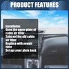 INFINAUTO Engine Air Filter Cabin Air Filter Set Fits Toyota