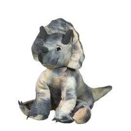 Plush Toy Wanderland Tops the Triceratops 8" Stuffed Toy Dinosaur Plush - Soft & Cuddly