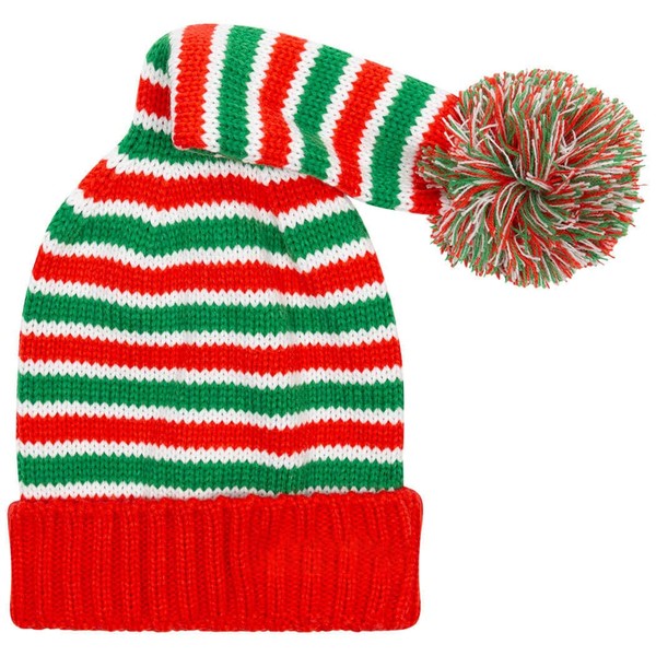 Gone For a Run Running Elf Pom Pom Beanie Hat