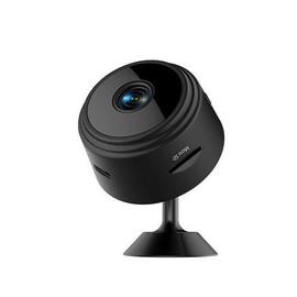 Anluomania Mini Überwachungskamera 1080P, Mini Kamera, Kamera Überwachung Innen, Kompakt Sicherheitskamera, Langer Akkulaufzeit für Heim Videoüberwachung, Unterstützt SD-Speicher(Karte Nicht)