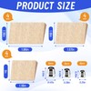 warmfarm 36 Pcs Hammer Handle Wedges Kit,Wood & Metal Wedges