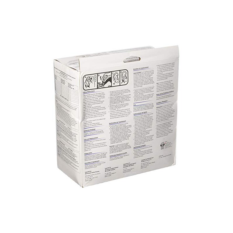 3M 1100 -Tapones de espuma para los oídos, 200 pares