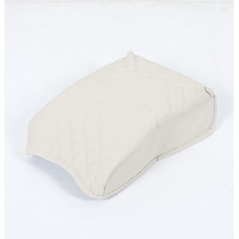 CHEAYAR Center Console Armrest Cover Kit,Console Armrest Cushion Automotive Customized Console Armrest Cushion, Fit for Kia Telluride 2020 2021 2022 2023 2024 Accessory Organizer Protector (White)