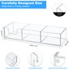 WORHE Sticky Note Holder 3in1 Clear Acrylic Memo Holder Desk