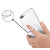 lenoup Transparent Heart Cell Phone Ring Holder Kickstand,Bling Bling Sparkle