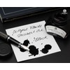 Indelible Ink Black with Converter, Certified According to DIN ISO