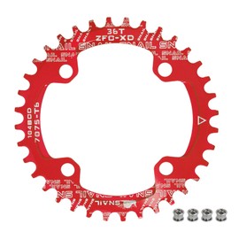 BESNIN 104 BCD Chainring Round 30/32/34/36/38/40/42/44/46/48/50/52 Teeth Bicycle Chainring Narrow Wide for 7/8/9/10/11/12-Speed MTB, BMX, Mountain Bike, Road Bike