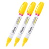 Sharpie Oil-Based Paint Marker, Medium Point, Yellow Ink, Pack of 3