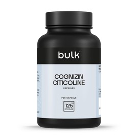 Bulk Cognizin Capsules, 125 mg, 90 Capsules, 90 Servings
