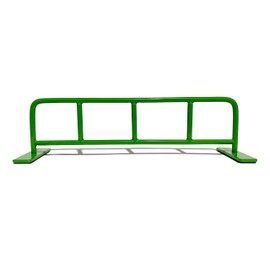 FLVFF Fingerboard Rail Bike Rack Metal Solid Steel Grind Rails Ramp and Skate Parks (BR) (Green)
