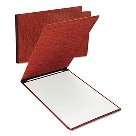 Pressboard Report Cover, Prong Clip, 11 x 17, 3" Capacity, Red