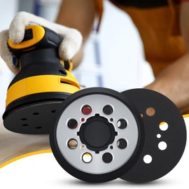 2 Pack Sander Replacement Pad for Dewalt, 5-Inch 8 Holes Hook and Loop Aluminum Alloy Orbital Sander Replacement Pad for DWE6421/6421K, DWE6423/6423K, DCW210B, DWE64233, N329079