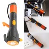 Hand Crank Flashlight Rechargeable LED Flashlights with SOS Alarm Emergency
