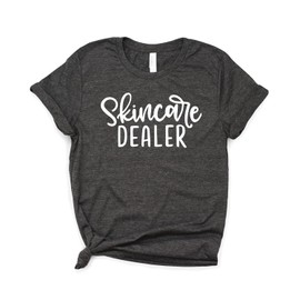 Skincare Dealer - Esthetician Shirt - Dermatologist - Dermatology - Esthetician Gift - Dermatologist Shirt - Softstyle Unisex Tee