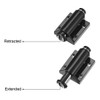 uxcell 5-6mm Glass Door Magnetic Catch Latch Closures ABS Black