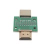 ieron 2Pcs HDMI Male to Male 2.54 DIP Double-Sided Socket