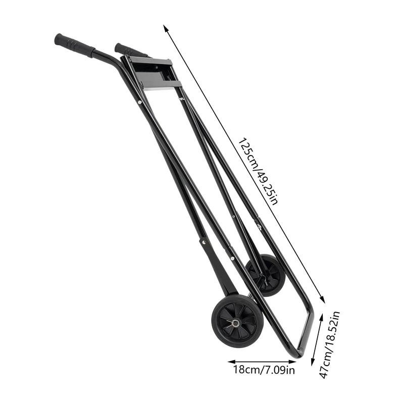 DOONARCES Outboard Boat Motor Stand Carrier Cart Heavy Duty Foldable