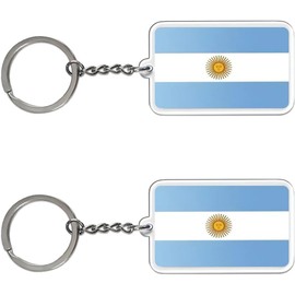 Llavero Argentina con bandera Argentina (2 unidades), Bandera Argentina, medium size