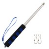 CTWHA Guided Tour Flagpole 1.6m Stainless Steel Telescopic Flagpole Whip
