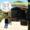 UFURMATE Mailbox Replacement Roller Catch Latch with Screws & Number