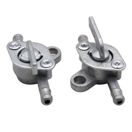 2Pcs 6mm Fuel Petrol Tank Switch Gas Petrol Switch Gas Tank Switch Generator Fuel Tap Generator Fuel Tank Shut off Valve for ATV Quad Pocket Pit Dirt Bike Go Kart Motorcycle
