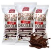 LIEBERS Dark Chocolate Rice Cakes, Kosher Certified Dairy Free, Gluten